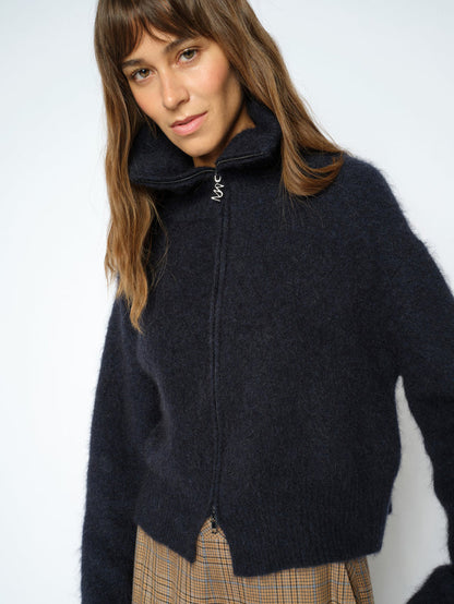 Mos Mosh MMHulda Knit Zip Cardigan