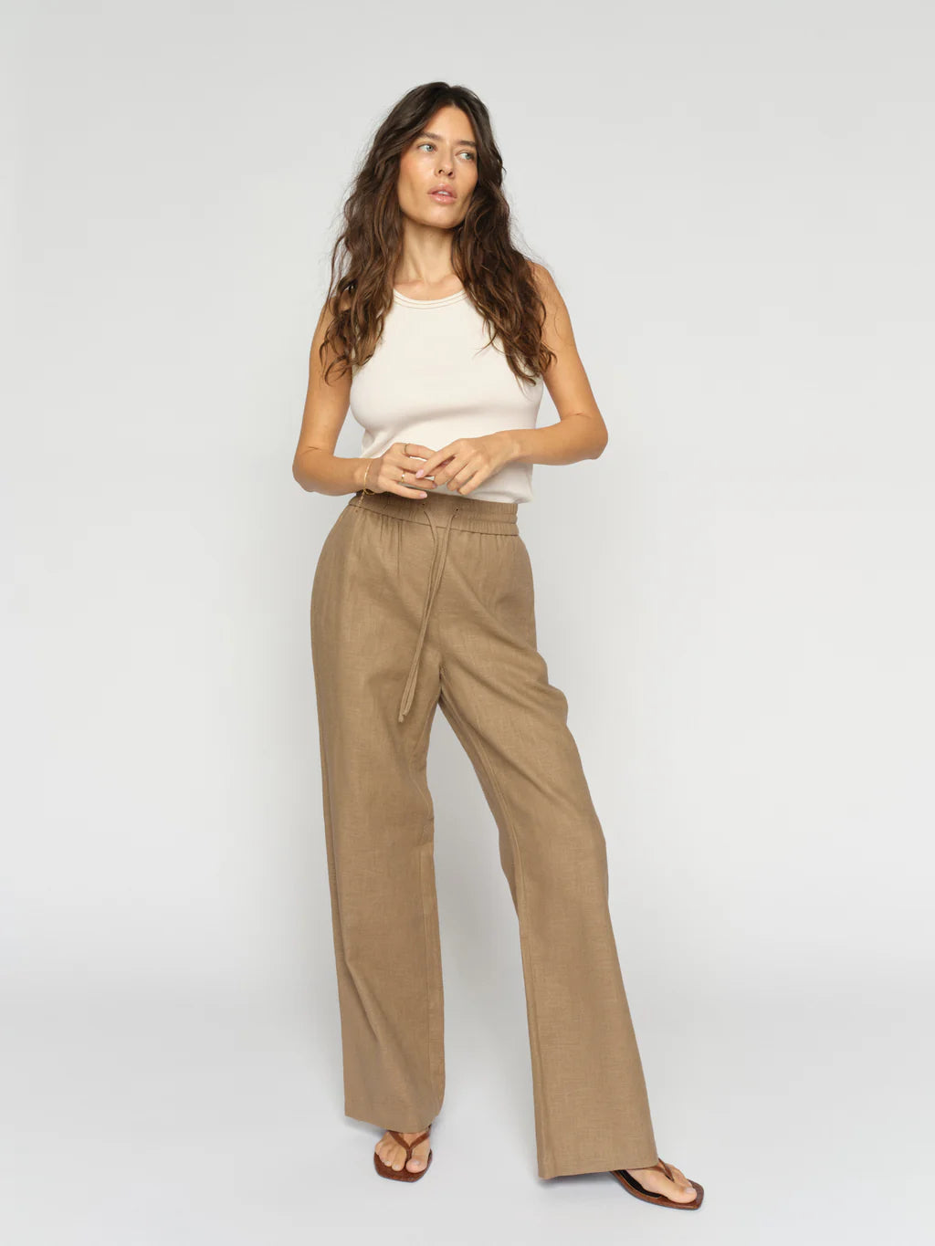 Beige Mos Mosh pants