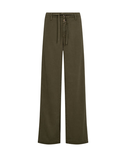 Comfortable pants in Olive Brown colour