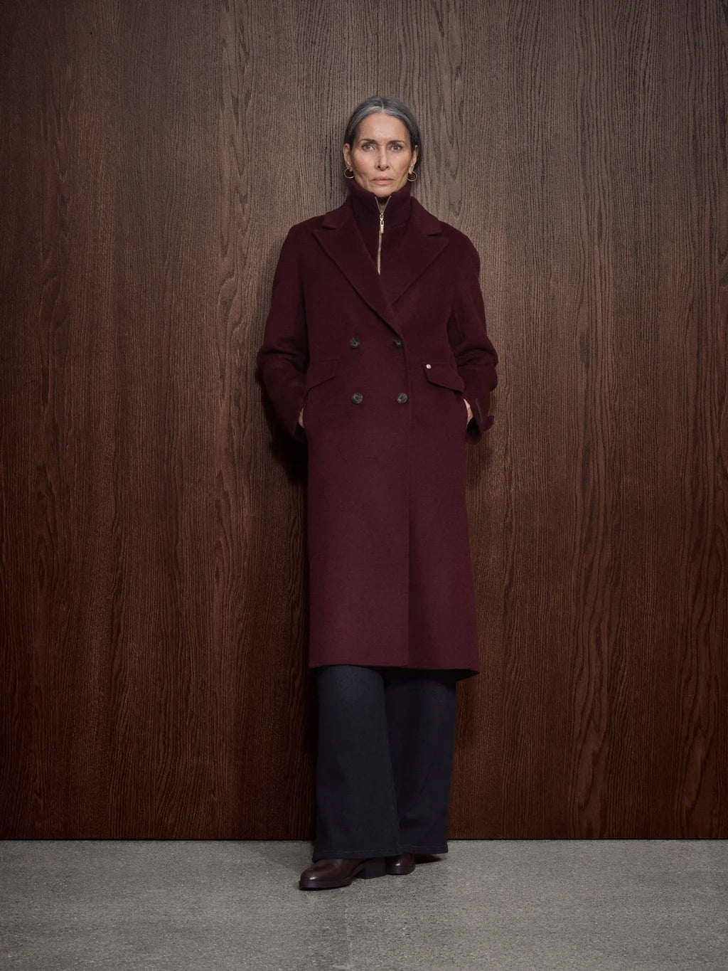 Mos Mosh MMAlva Loisa Mock Neck Coat