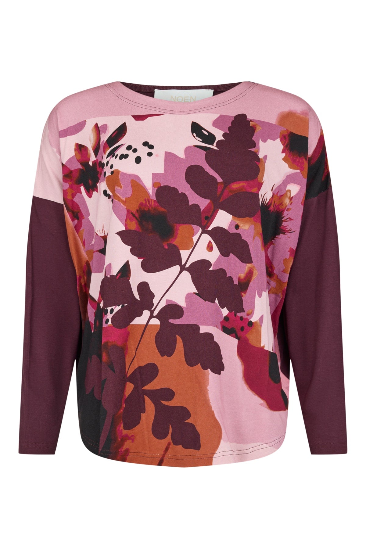 Roundneck Floral Top