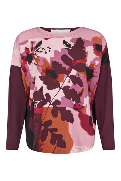 Roundneck Floral Top