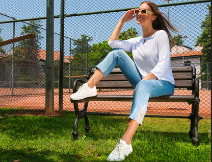 Dolcezza Embellished Cropped Jeans