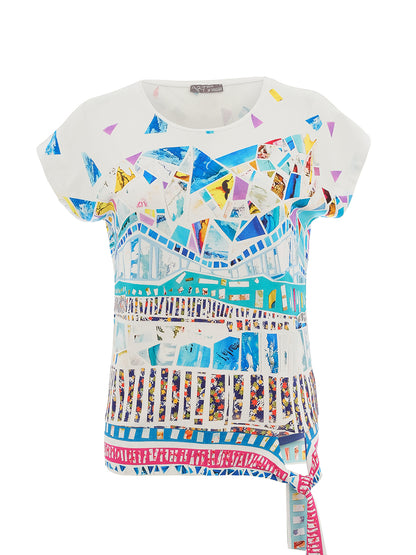 Dolcezza Stephanie Top With Tie