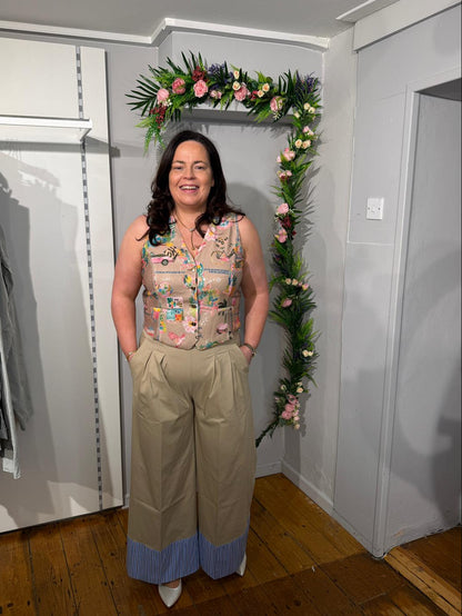 Vilagallo Wide Leg Trousers