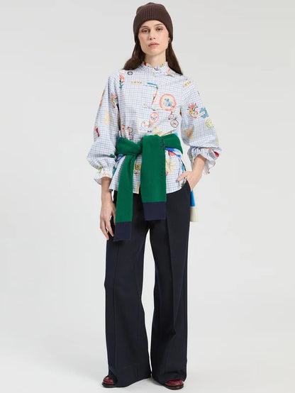 Vilagallo Roma Knit Pants