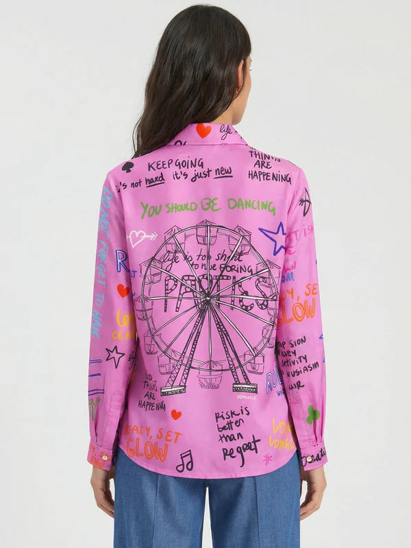 Vilagallo Noria Pink Shirt