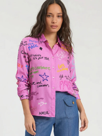 Vilagallo Noria Pink Shirt