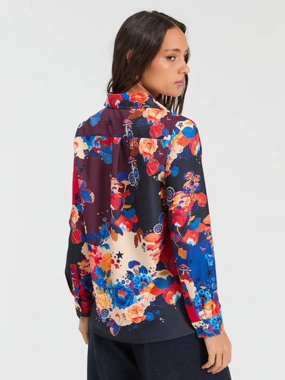 Vilagallo Tea Floral Blouse