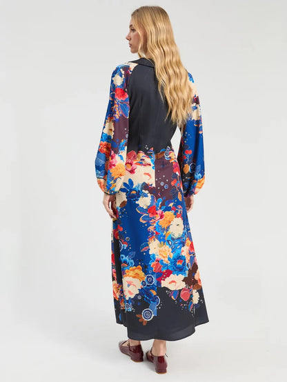 Vilagallo Eugenia Flora Dress