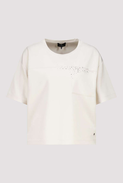 Monari Top With Rhinestones