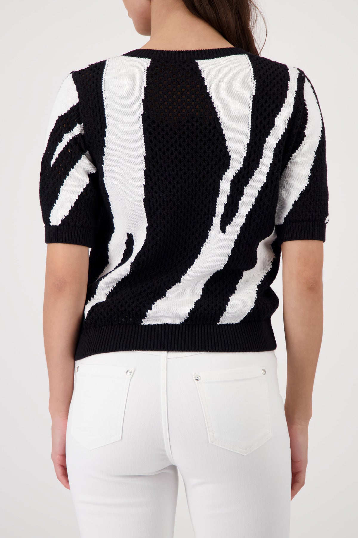 Monari Ajour Knitted Jumper