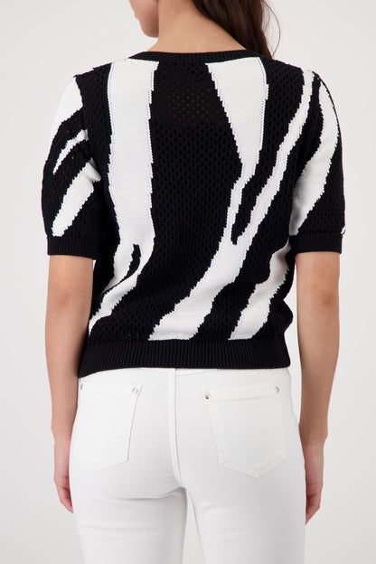 Monari Ajour Knitted Jumper