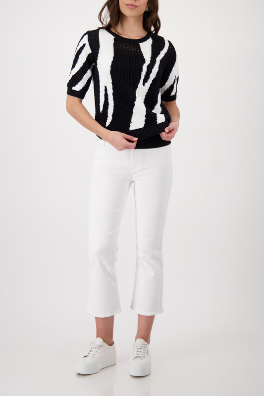 Monari Ajour Knitted Jumper