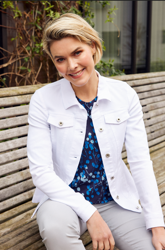 white denim jacket 