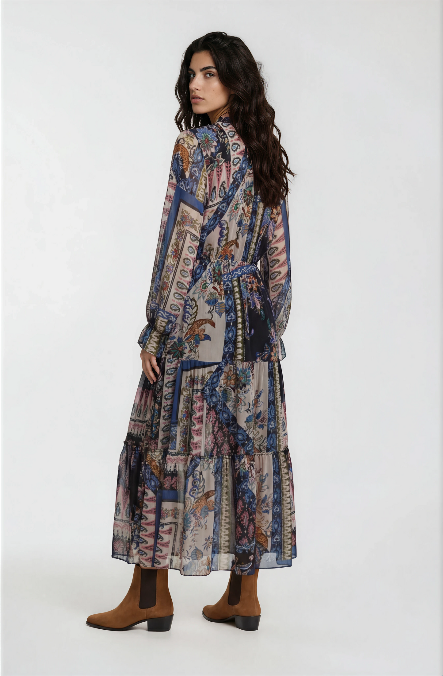 Milano Italy Round Neck Dress