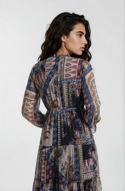 Milano Italy Round Neck Dress