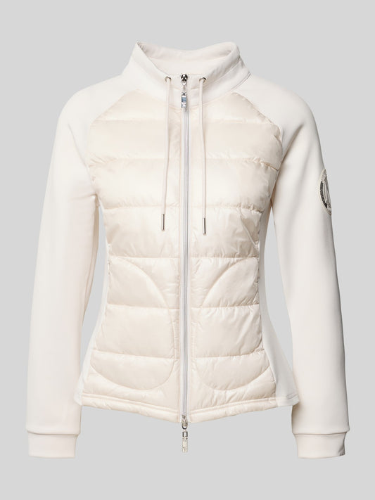 Monari Quilted Jacket With Neoprene