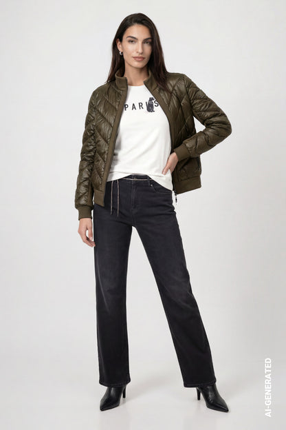 Monari Jacket With Neoprene