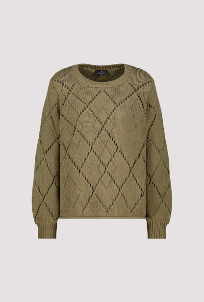 Monari Ajour Knit Jumper