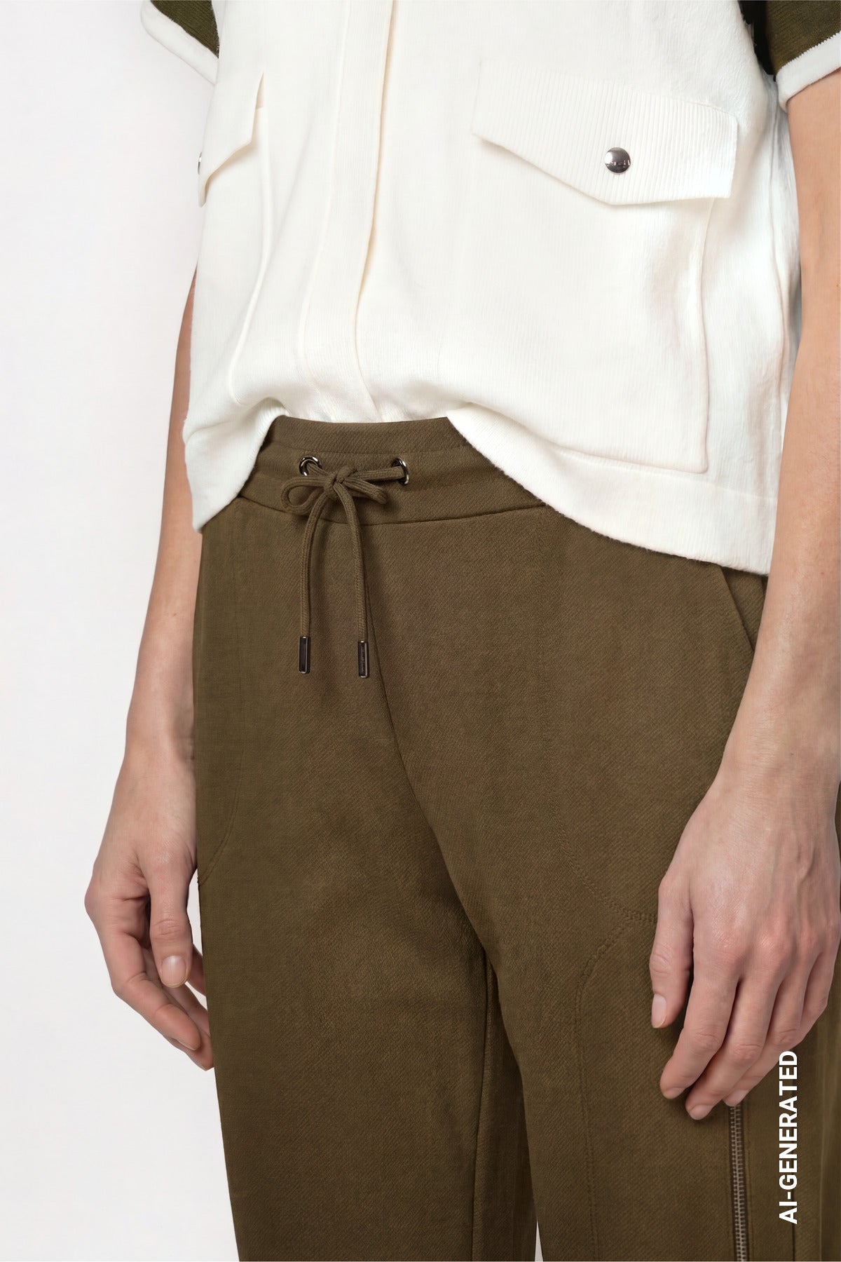Monari Joggers With Zipper