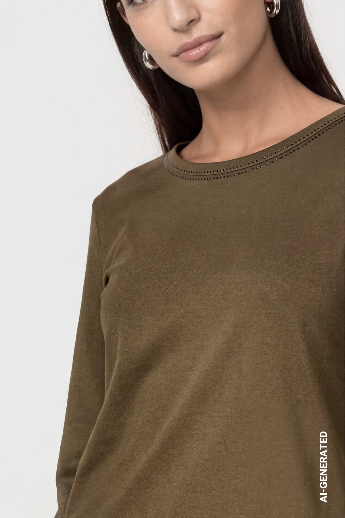 Monari Olive Top