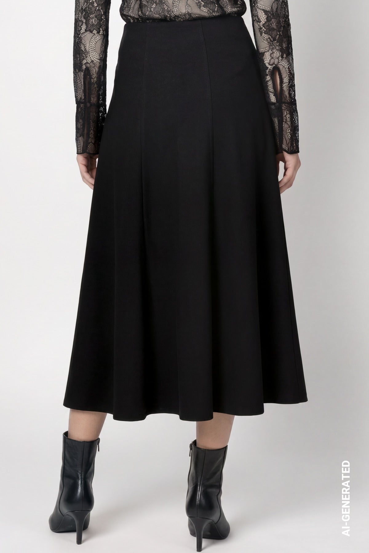 Monari Skirt With Wool Look