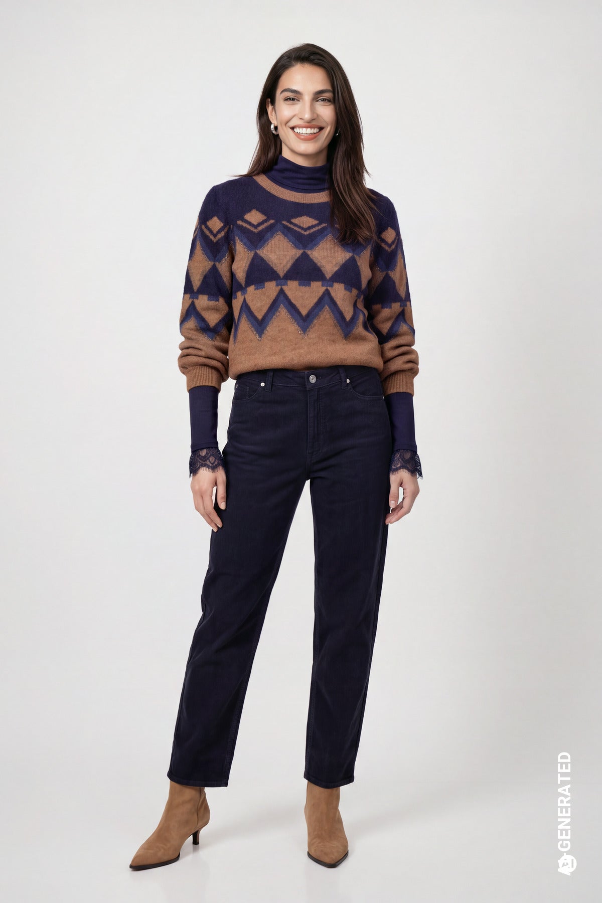 Monari Barrel Cord Trouser