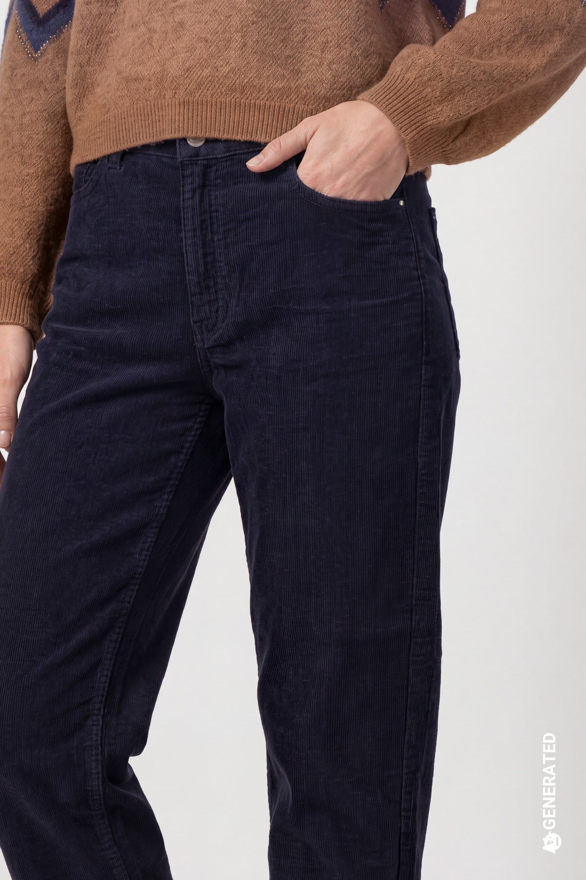 Monari Barrel Cord Trouser