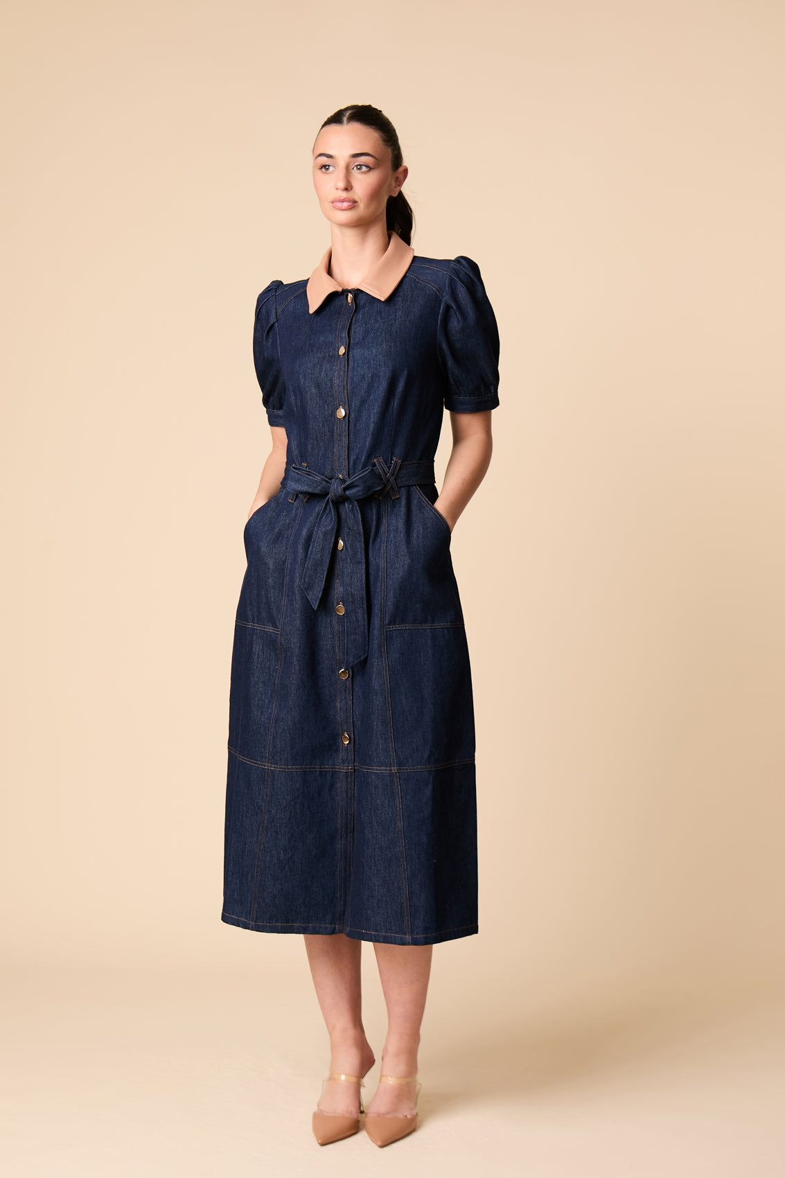 Fee G Ivy Denim Dress