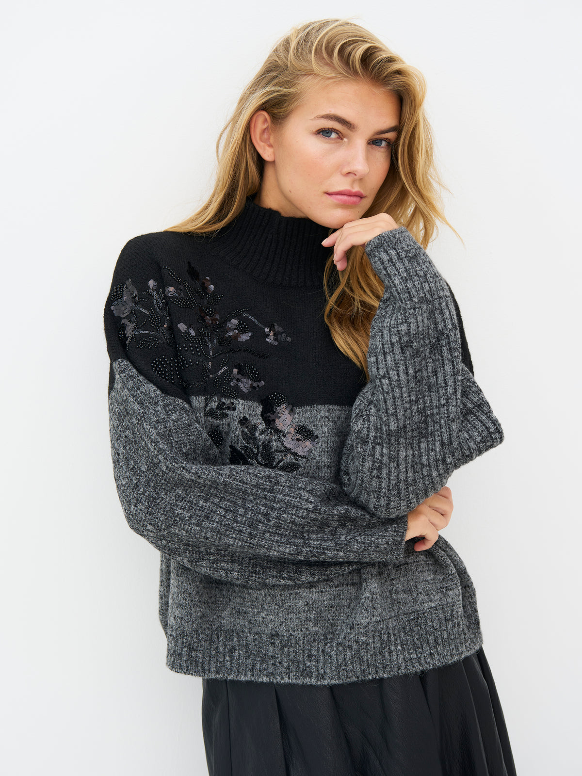 Nu Denmark Eva Polo Knit Jumper