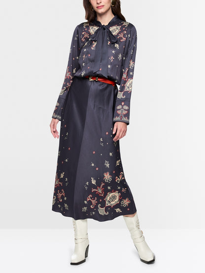 Marccain Dress with Paisley Print