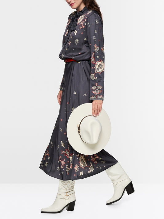 Marccain Dress with Paisley Print