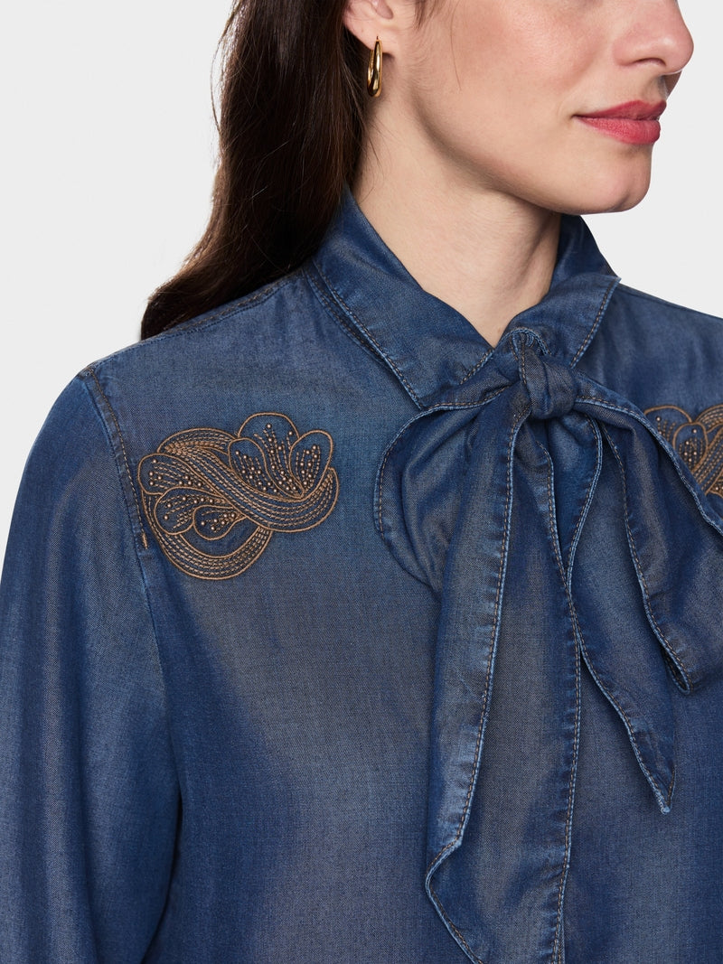 Marccain Denim Blouse