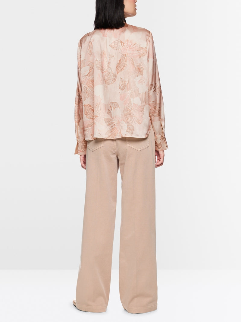 Marccain Silk Blend Bow Blouse