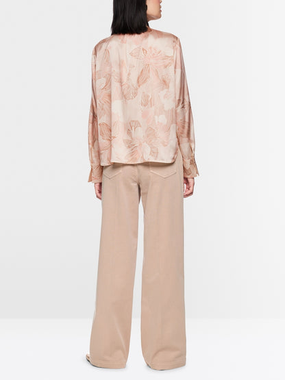 Marccain Silk Blend Bow Blouse