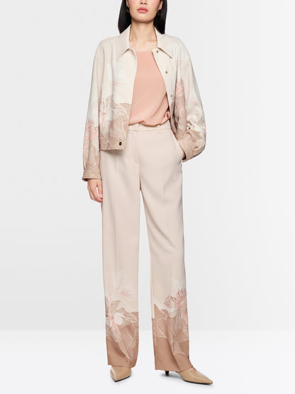 Wukari trousers with wide fit 