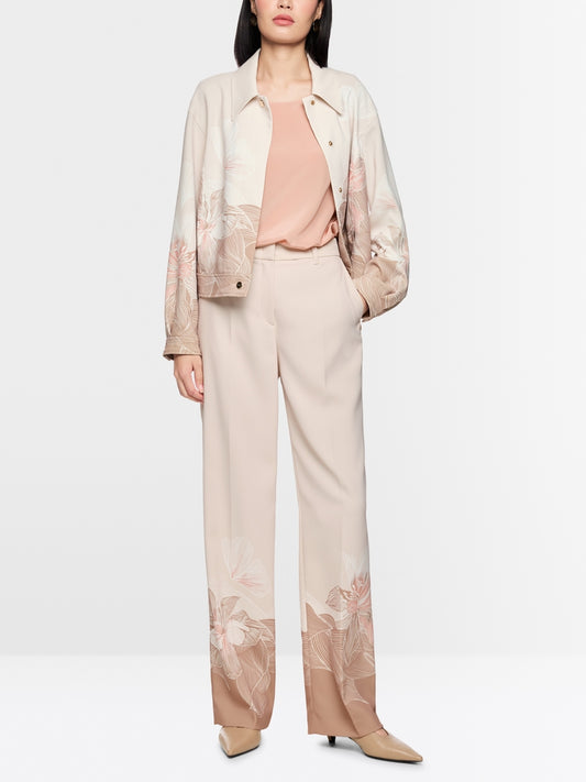 Wukari trousers with wide fit 