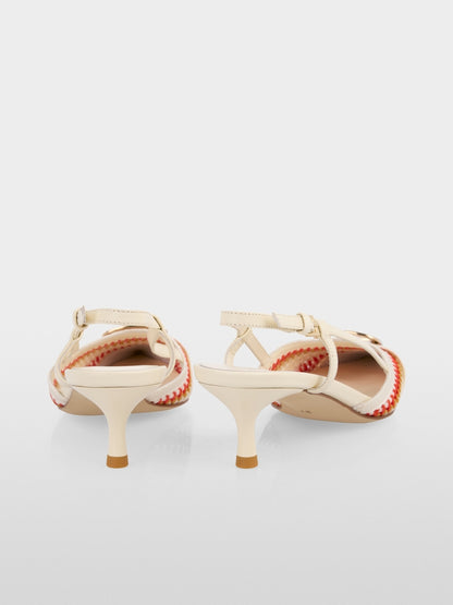 Marccain Slingback Pumps With Knit