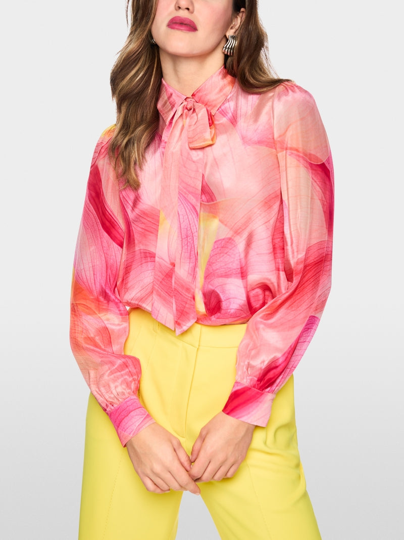 Marccain Blouse With Calla Lily Print