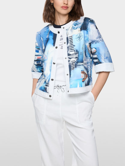 Marccain Sport Jacket With Print