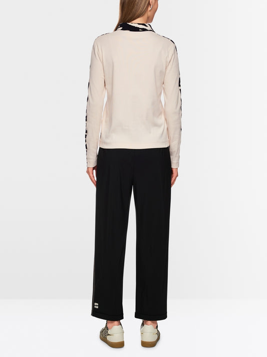 Marccain Sports Long-sleeved Shirt With Animal Print