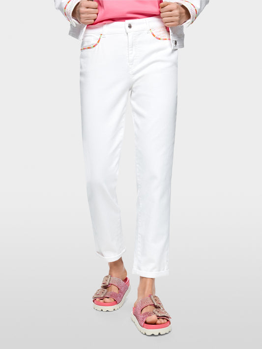 RIAD relaxed fit jeans with embroidery