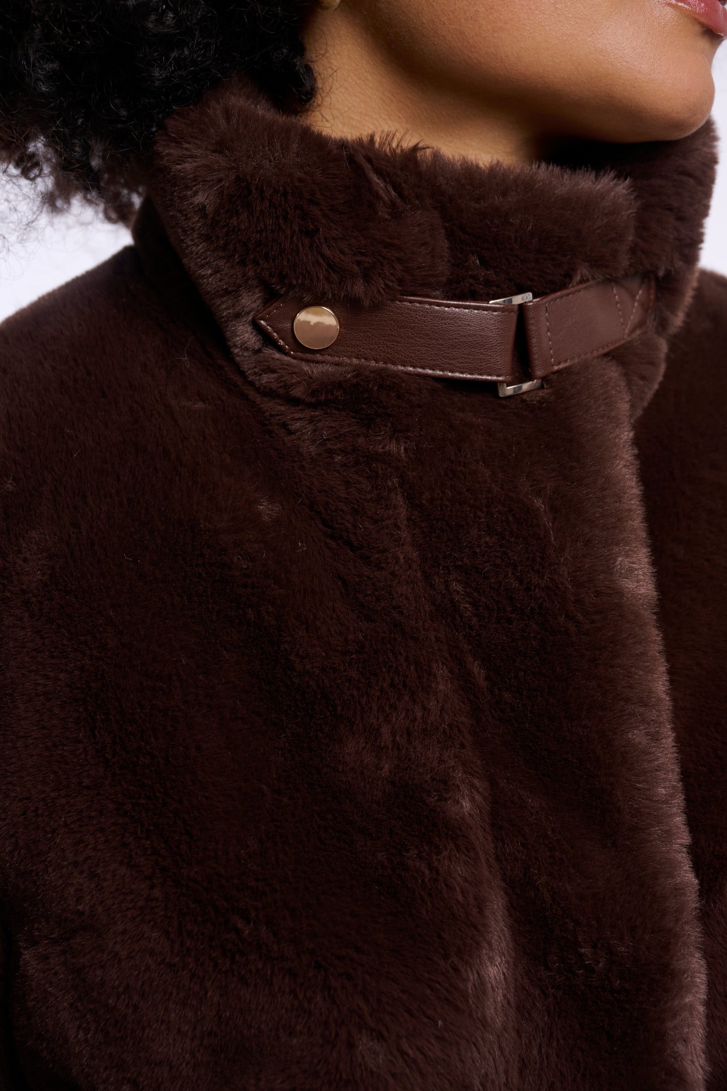 Rino And Pelle Ambra Faux Fur Jacket