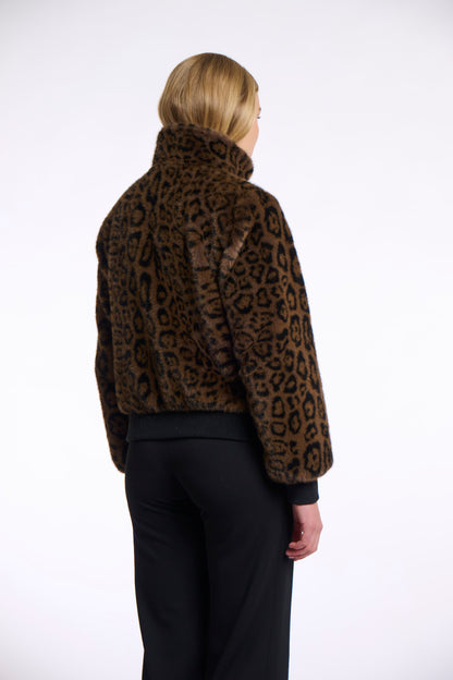 Rino And Pelle Ambra Faux Fur Jacket
