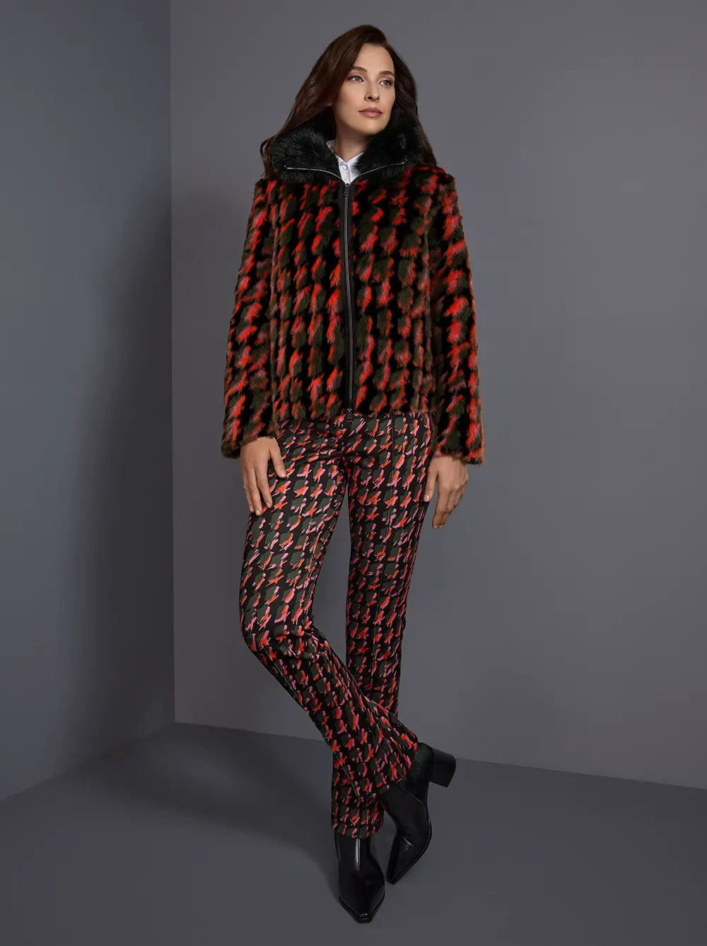 Marccain Faux Fur Coat