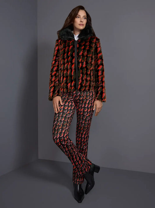 Marccain Faux Fur Coat