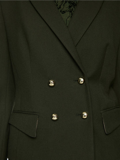 Marccain Fitted double-breasted blazer
