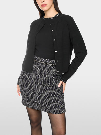 Marccain ‘Knitted in Germany’ cardigan with studs