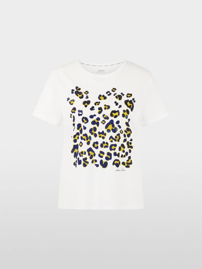 Marccain Cotton shirt with print